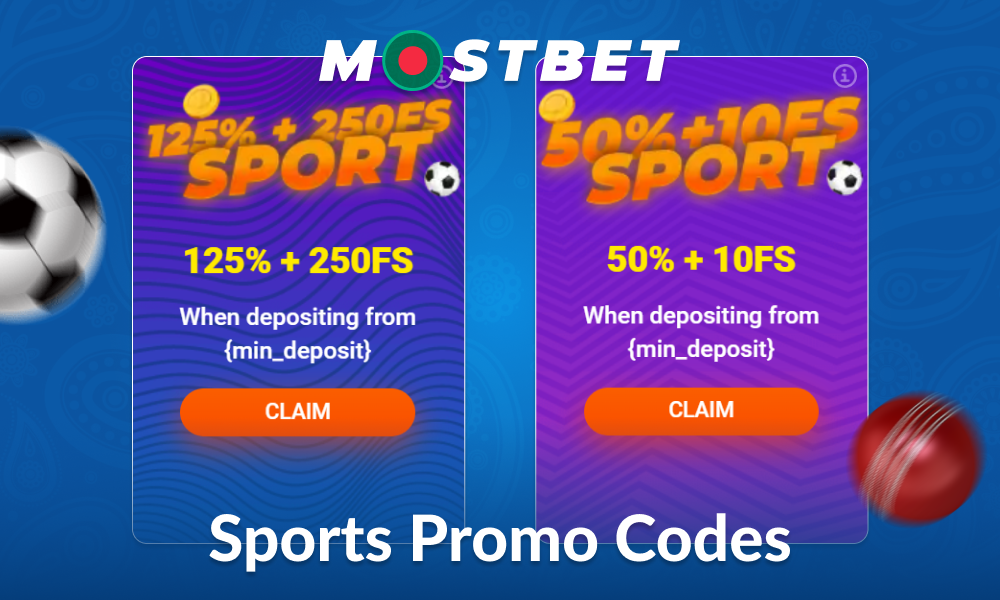 Promo Code for Sports Betting Mostbet BD